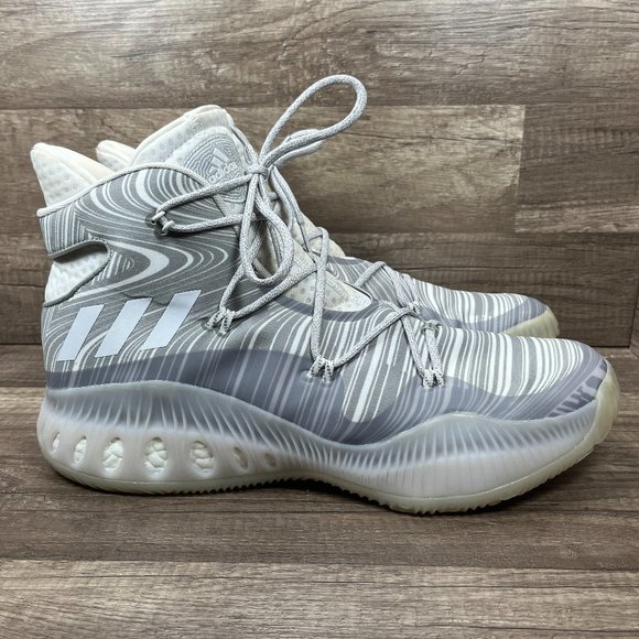 adidas Other - Adidas Crazy Explosive Boost Gray White Mens US Size 16 EUR 51.3 B42424 Sneakers
